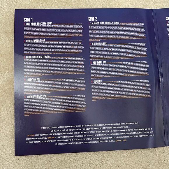 Luke Combs “What You See Is What You Get” records - Picture 3 of 5